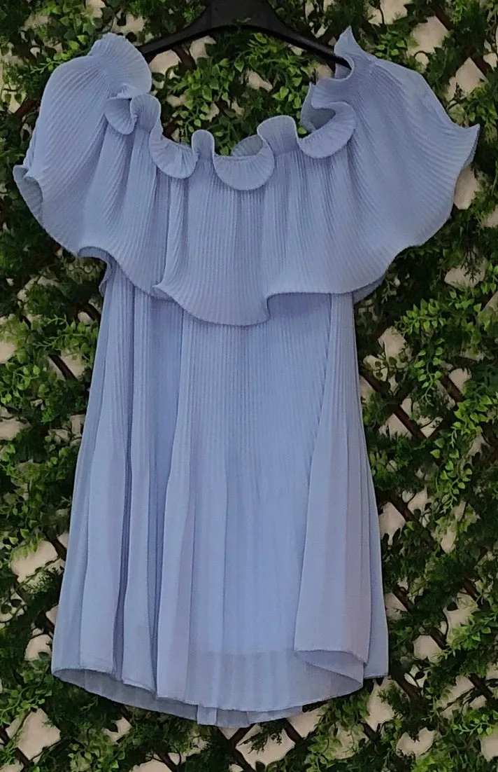 Alex Bardot Chiffon Pleated Top (2 Colours)