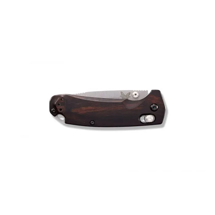 Benchmade Hunt North Fork 15032 Folding Knife 3in S30V Steel Stabilized Wood Handles