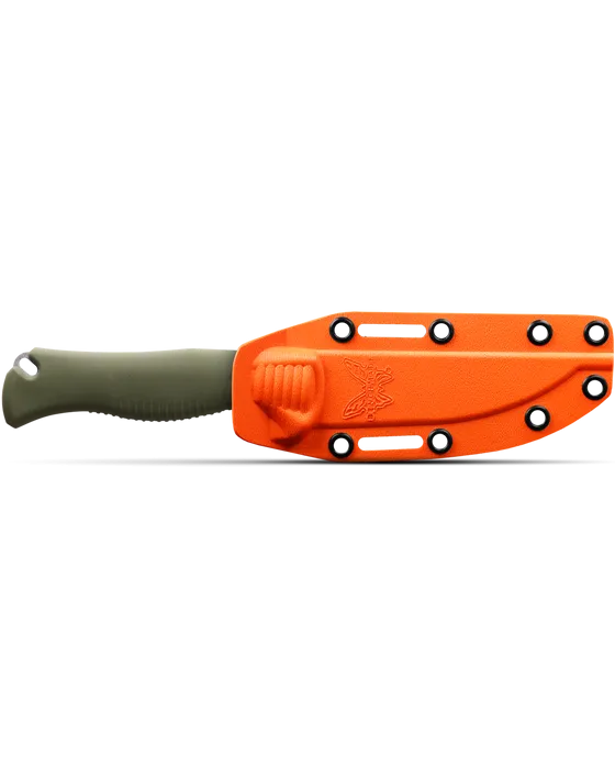 Benchmade Meatcrafter 15505 4.01" CPM-154 Dark Olive Santoprene Handle