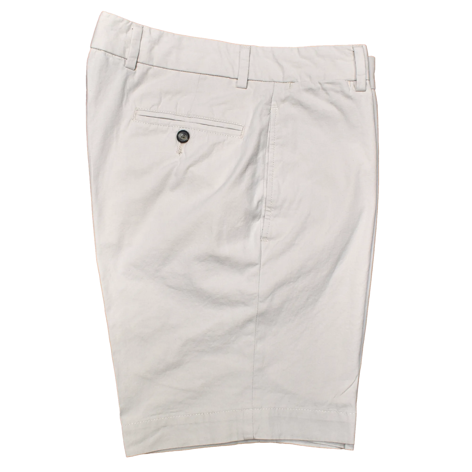 Charleston Khakis Washed Poplin Short, Flat Front, Regular Rise
