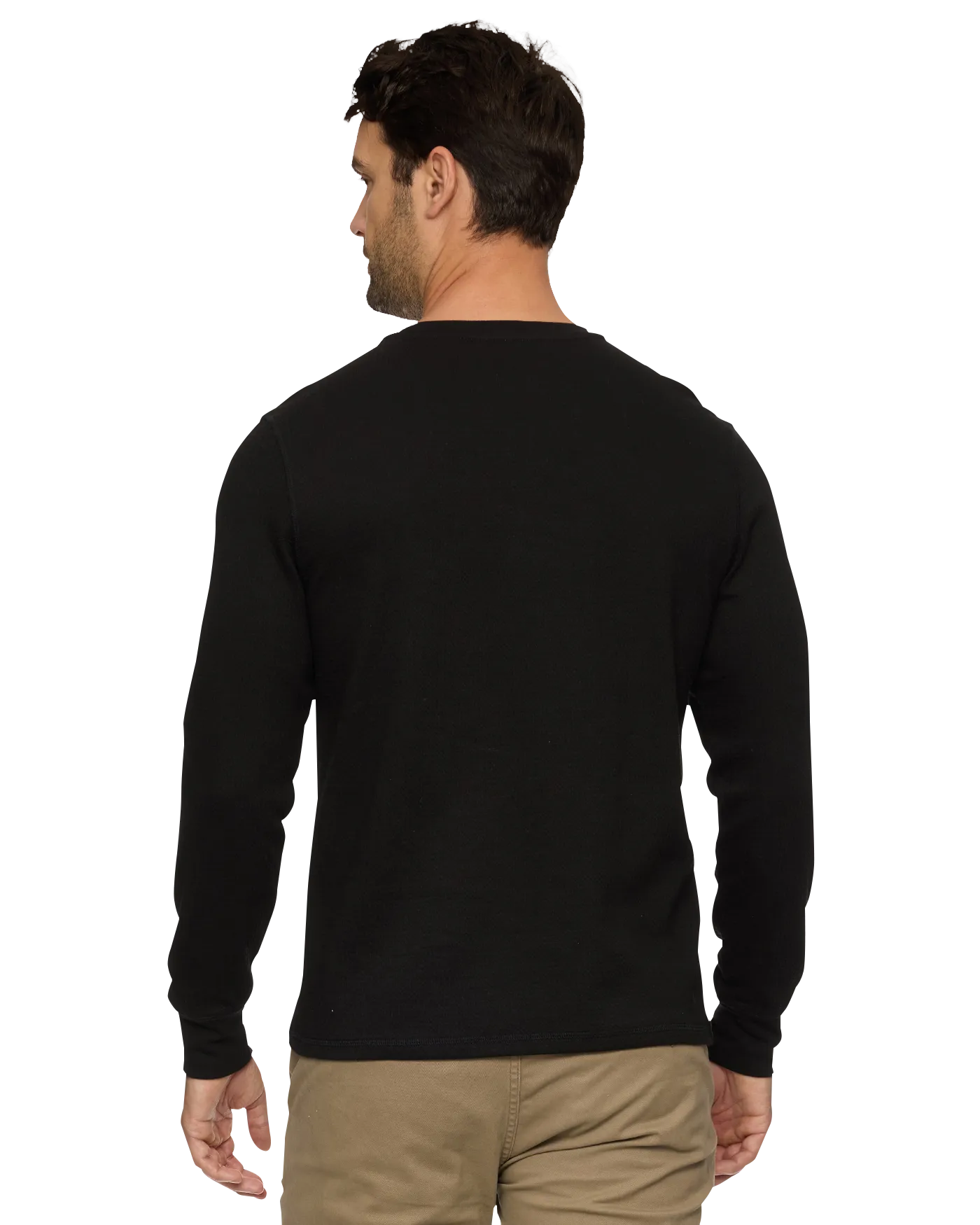 CHATSWORTH SOFT WAFFLE HENLEY