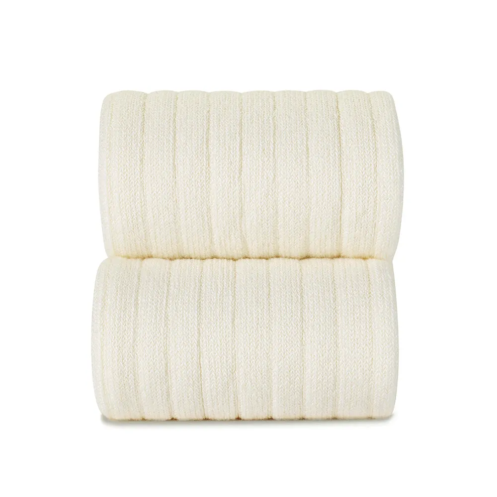 Condor cream ribbed tights