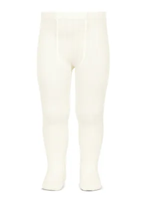 Condor cream ribbed tights