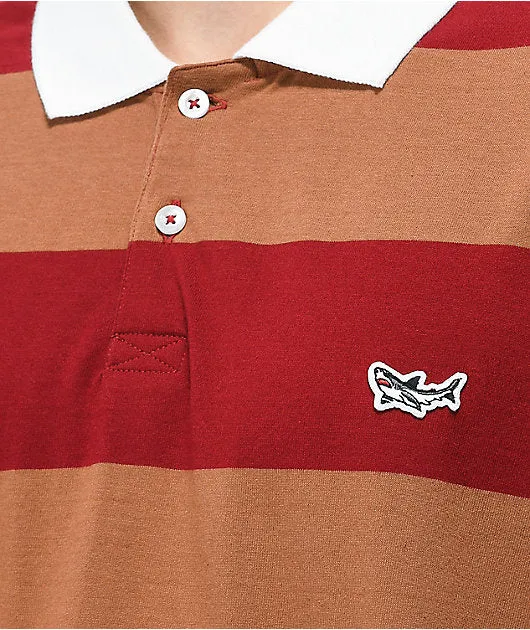 DARK SEAS AMATO KNIT RED/GOLD