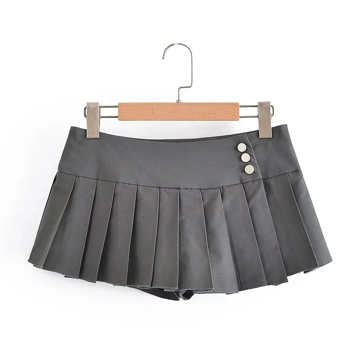 LANFUBEISI Summer High Waist Skirts Women's Sexy Mini Skirts Vintage Pleated Skirt Korean Tennis Skirts Short White Black y2k Woman Skirt