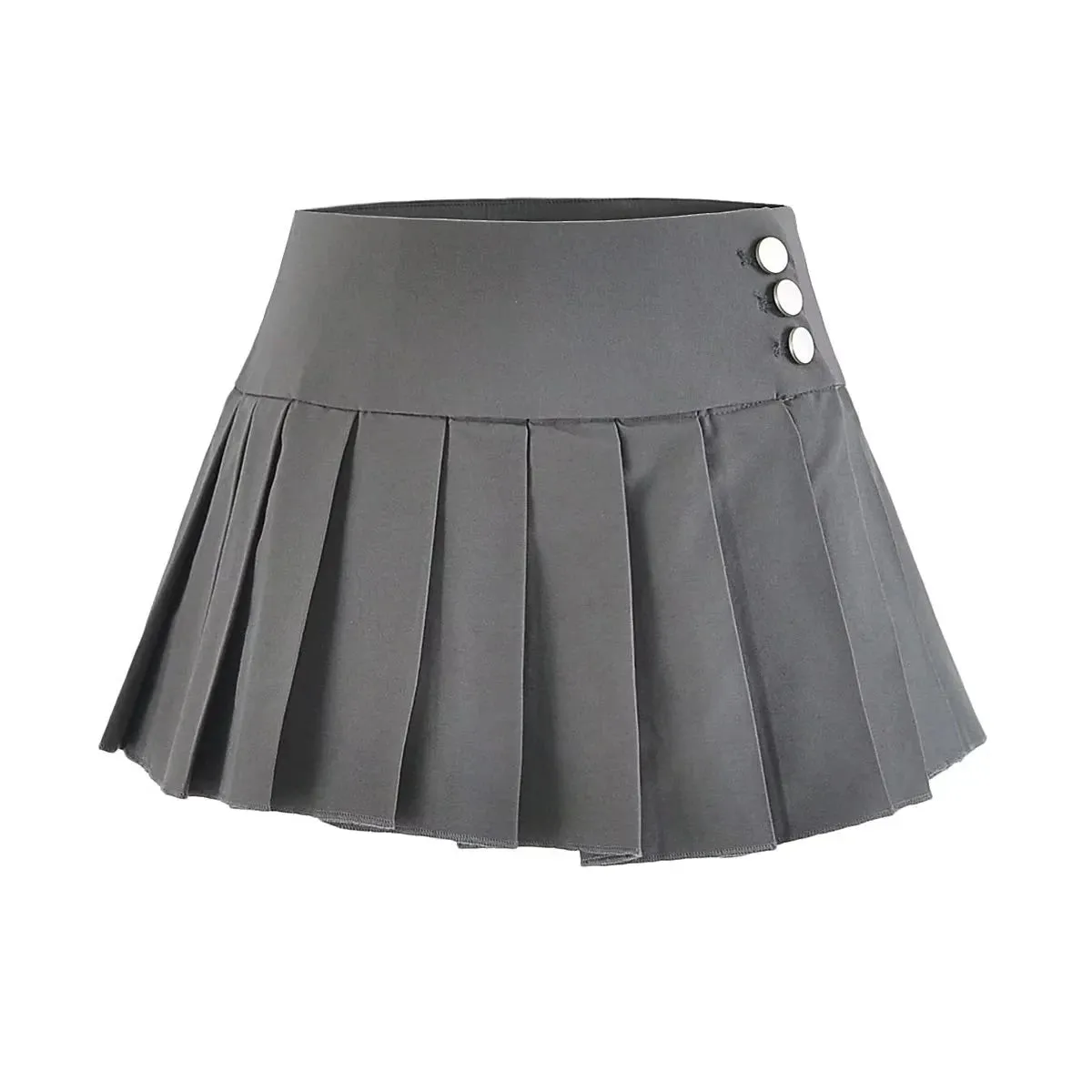 LANFUBEISI Summer High Waist Skirts Women's Sexy Mini Skirts Vintage Pleated Skirt Korean Tennis Skirts Short White Black y2k Woman Skirt