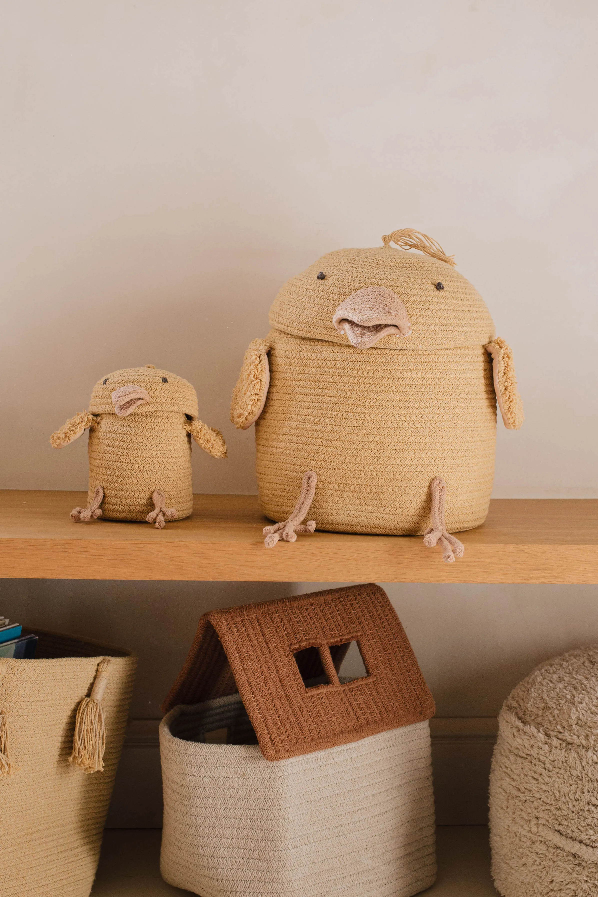 Lorena Canals Basket Mini Charlie The Chicken