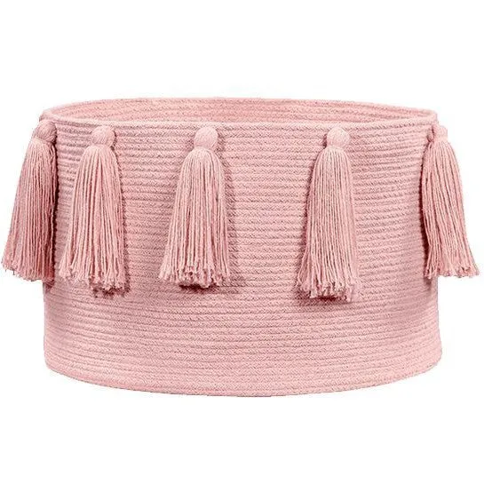 Lorena Canals Basket Tassels Pink