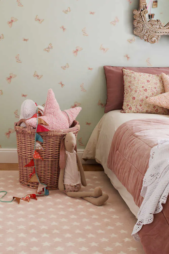 Lorena Canals Cushion Star Pink