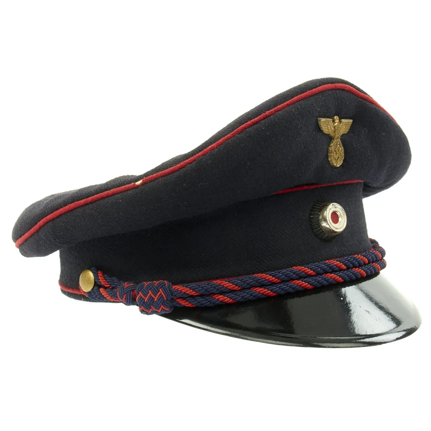 Original German WWII Deutsche Reichsbahn Railway Visor Cap