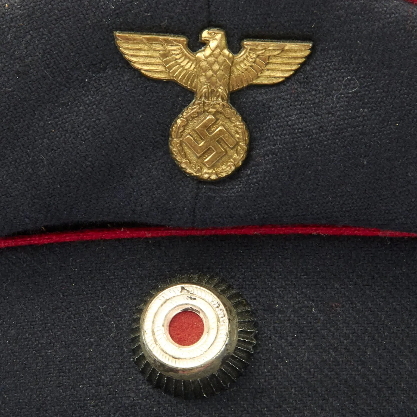 Original German WWII Deutsche Reichsbahn Railway Visor Cap
