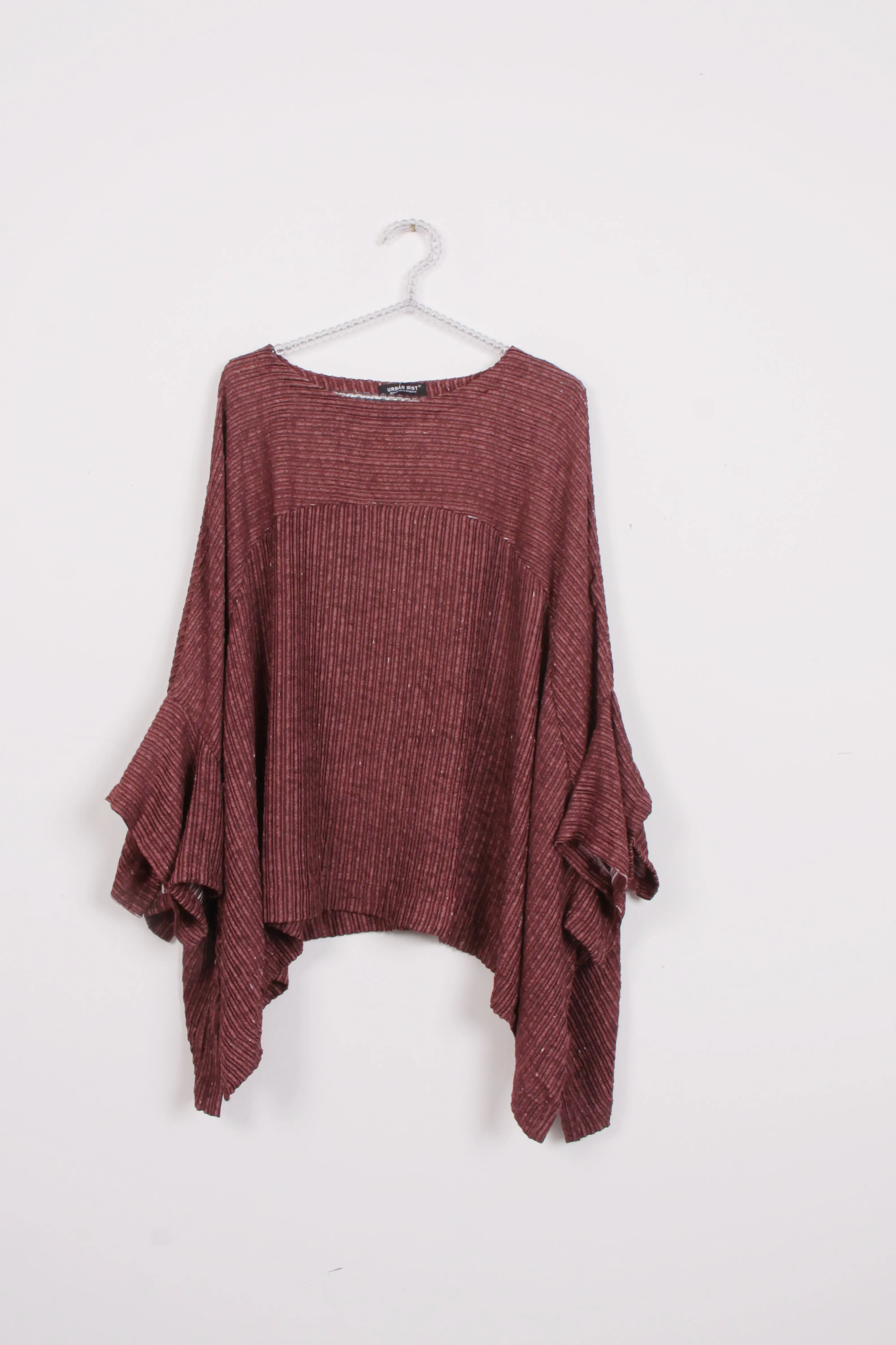 Oversized Textured Floaty Top
