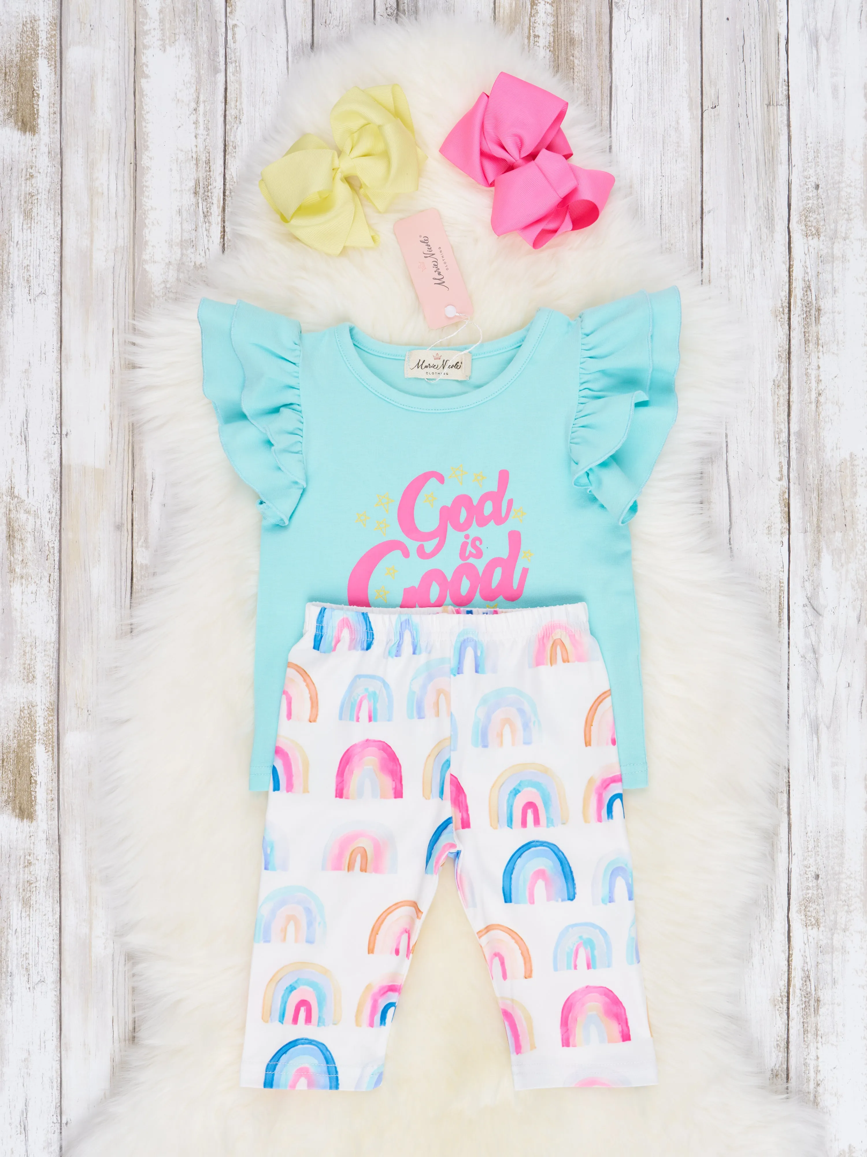 "God Is Good" Capri Outfit