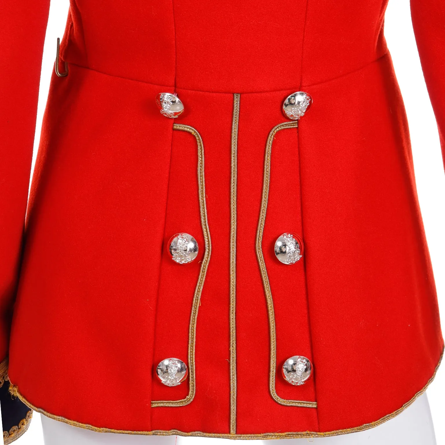 Royal Horse Guard Bandsman & Trumpeter Red Wool Jacket w Epaulettes