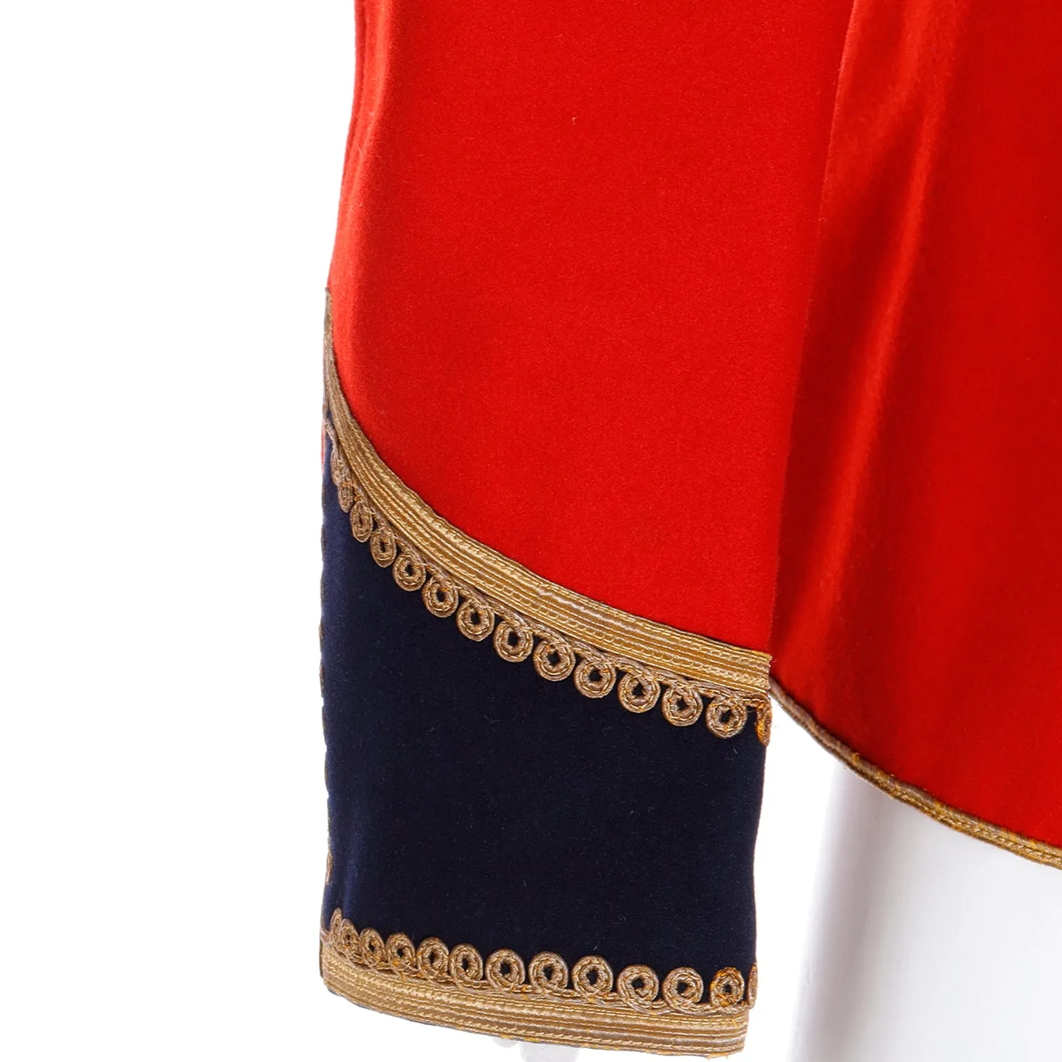 Royal Horse Guard Bandsman & Trumpeter Red Wool Jacket w Epaulettes