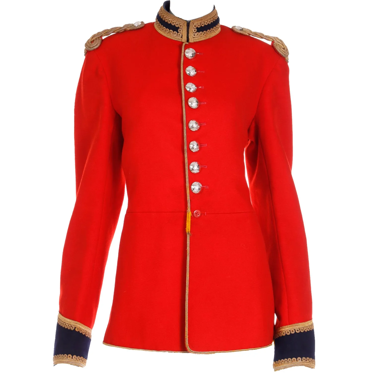 Royal Horse Guard Bandsman & Trumpeter Red Wool Jacket w Epaulettes
