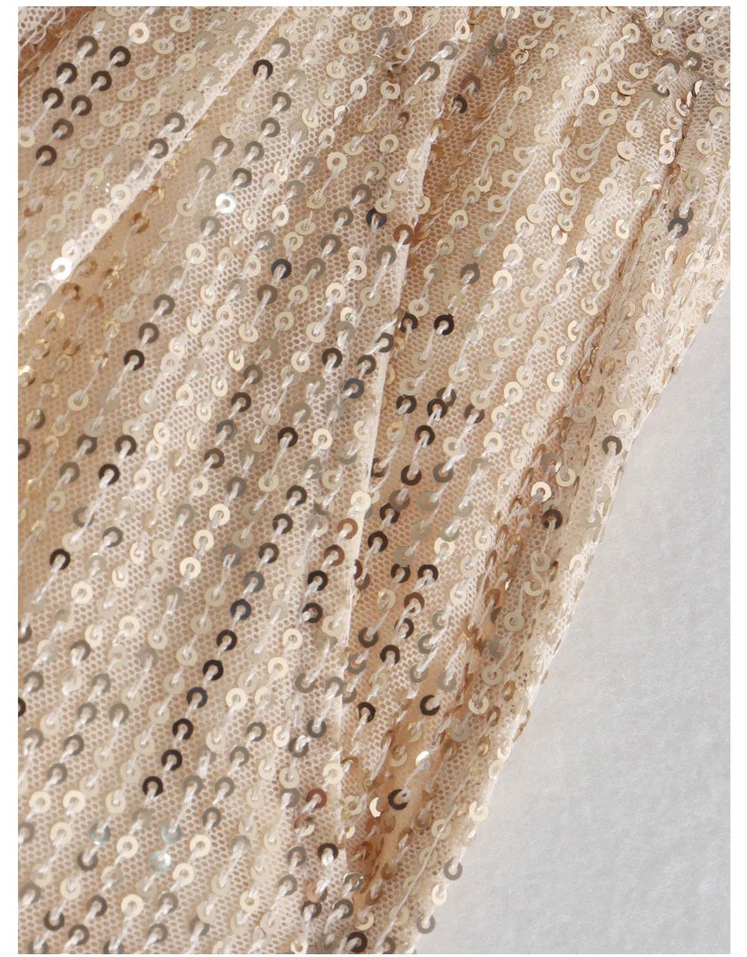 Spring Street Casual All Match Sequined Wide Leg Trousers